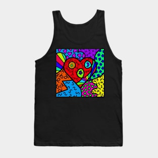 Sperduto Love Heart #2 - second in a series of 4 hearts Tank Top